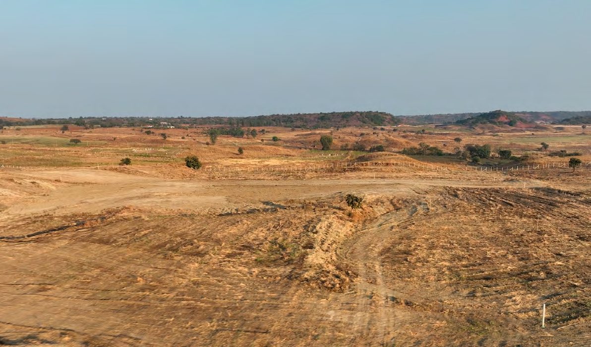 Existing site conditions at Midori Vikarabad